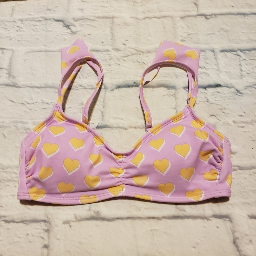 Stoney Clover for target heart ruffle swim top